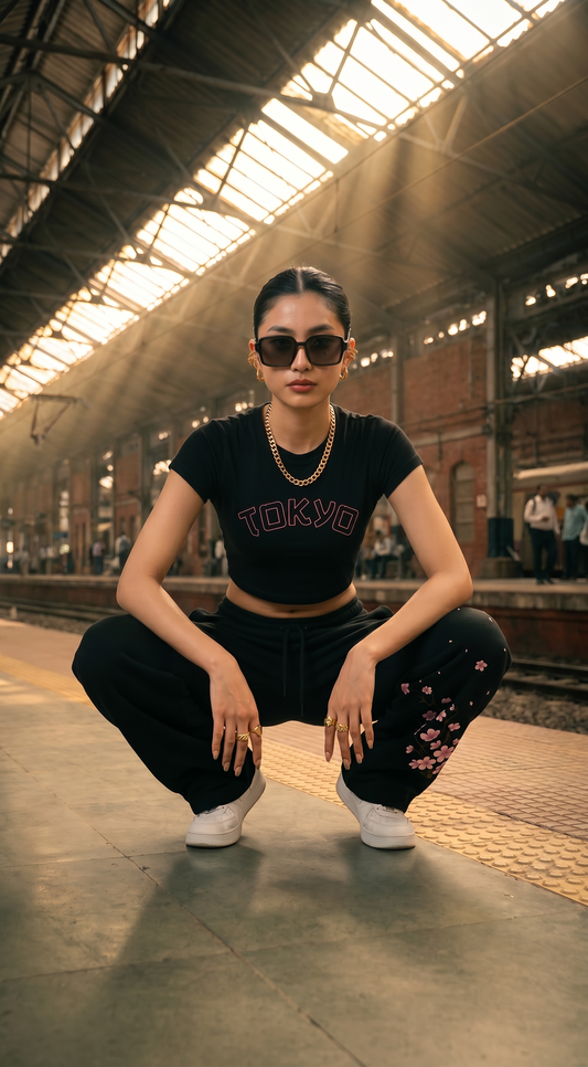 Streetwear trackpants representing India's growing small-city fashion movement