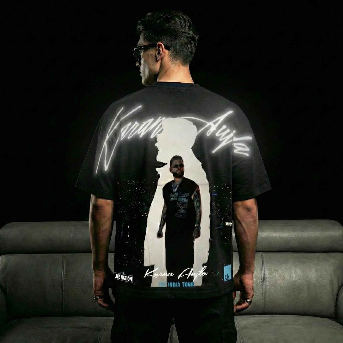 Getsetwear Karan Aujla graphic T-shirt representing music and pop-culture streetwear