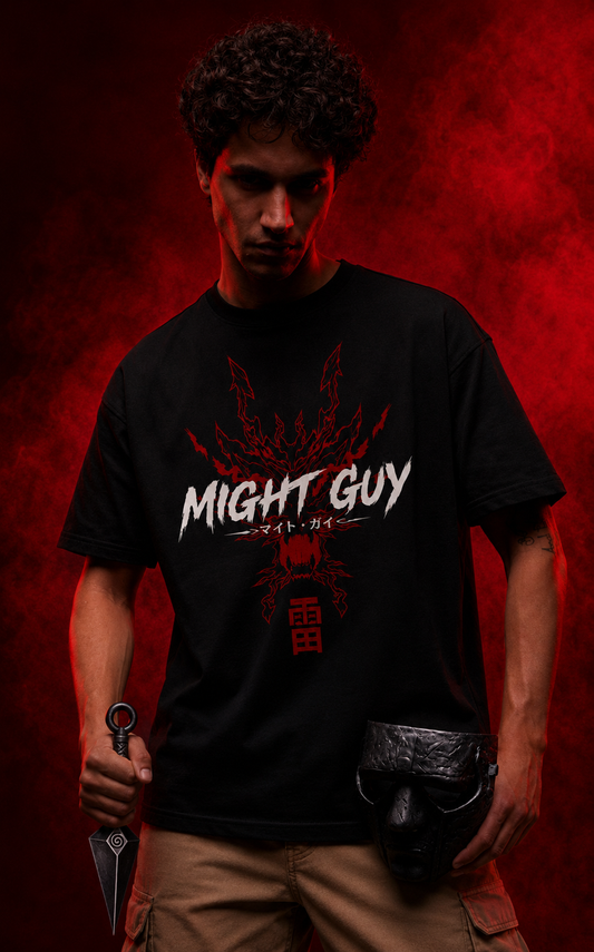 Anime character graphic tee representing India's growing anime culture