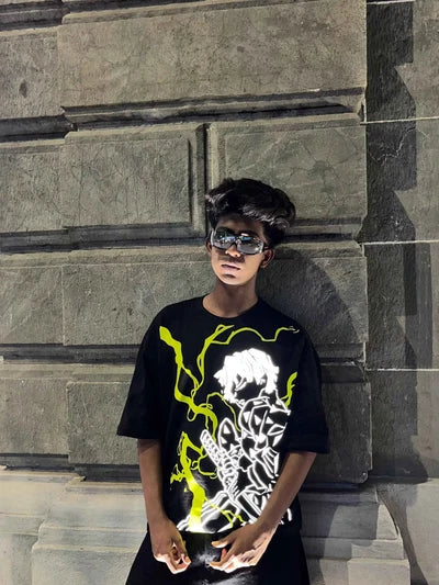 Zenitsu Thunder Oversize Tshirt