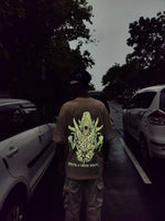 Load image into Gallery viewer, Obito X Gedo Statue Beige T-shirt - Getsetwear
