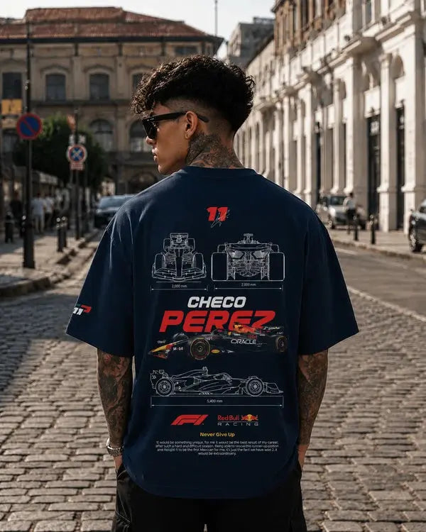 Checo Navy Blue T-shirt