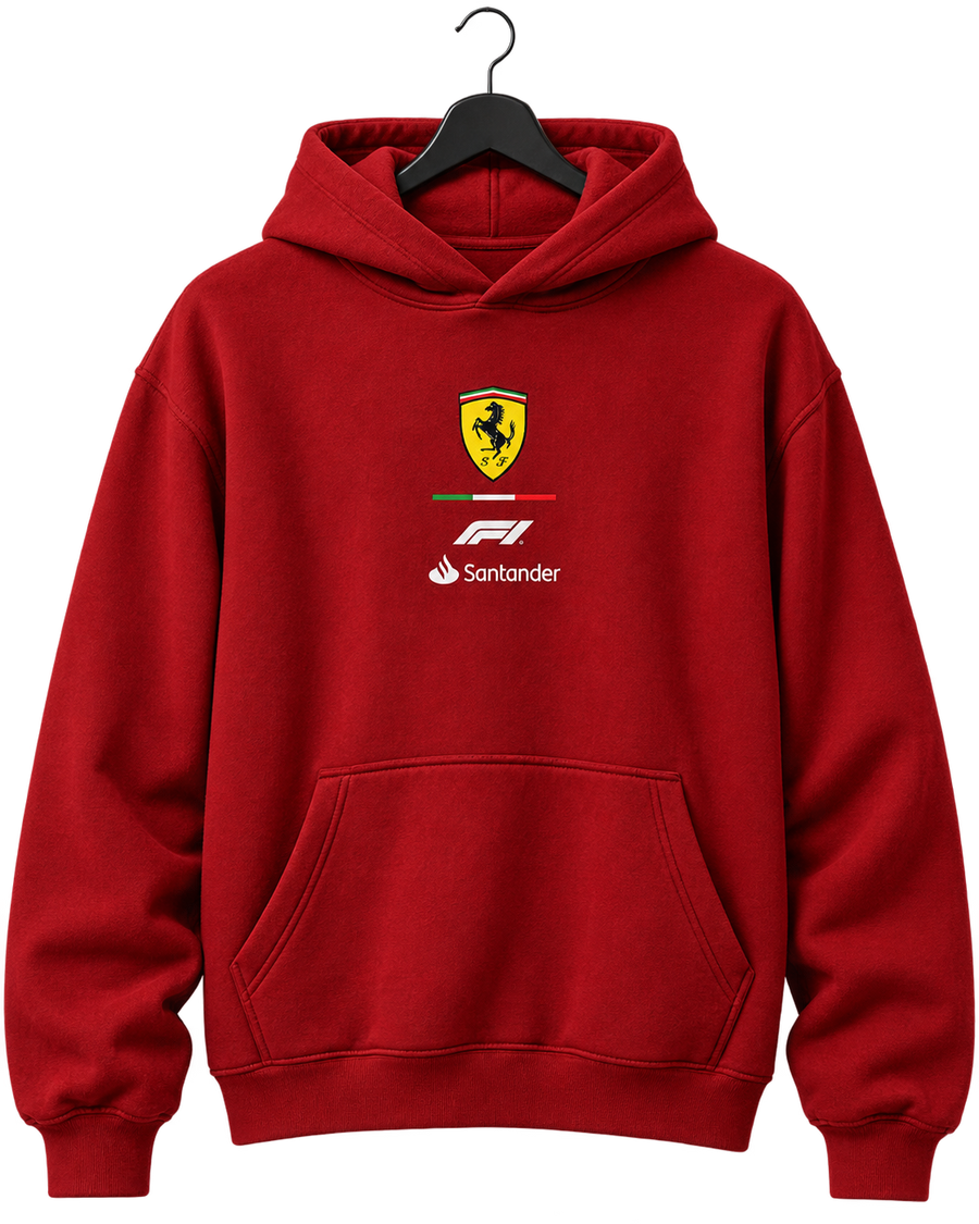 F1 X Ferr Red Hoodie