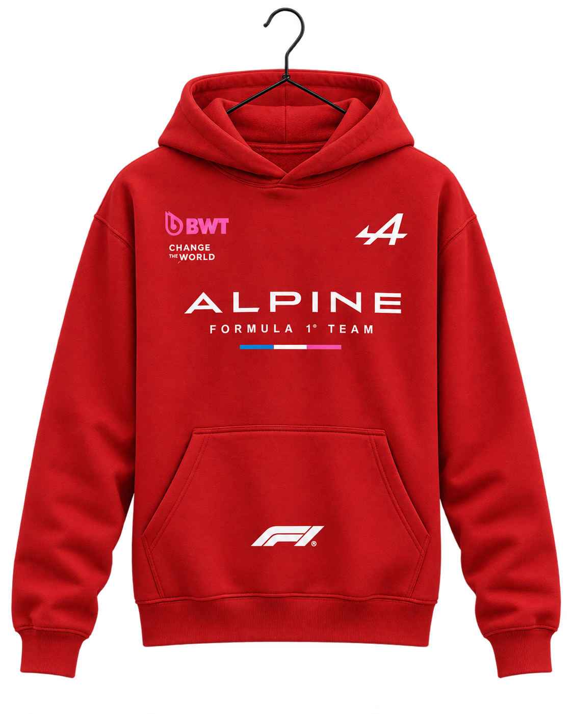 F1 X Alpine Red Hoodie