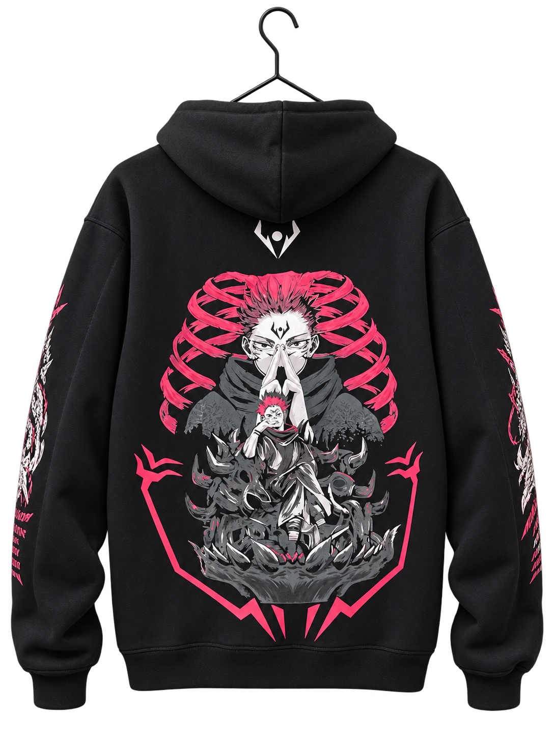 Sukuna Hoodie — authentic back print