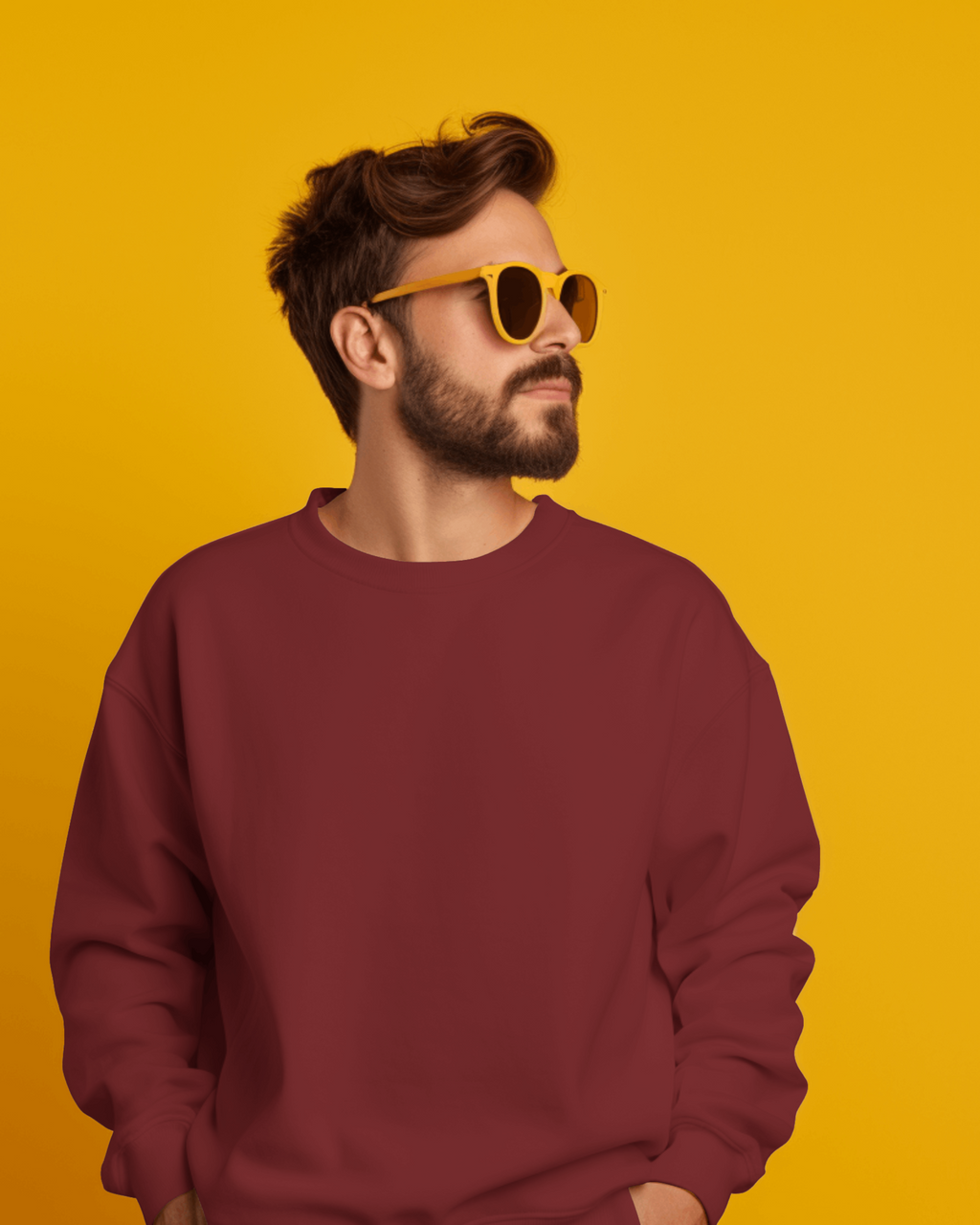 Maroon Sweatshirt - Getsetwear