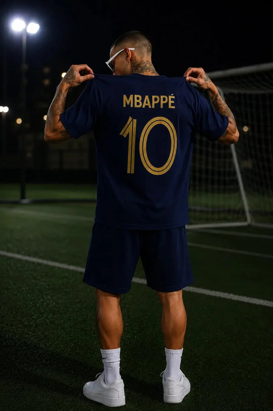 Mbappe Navy Blue Tshirt