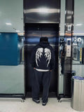Midnight Wings Reflective Hoodie