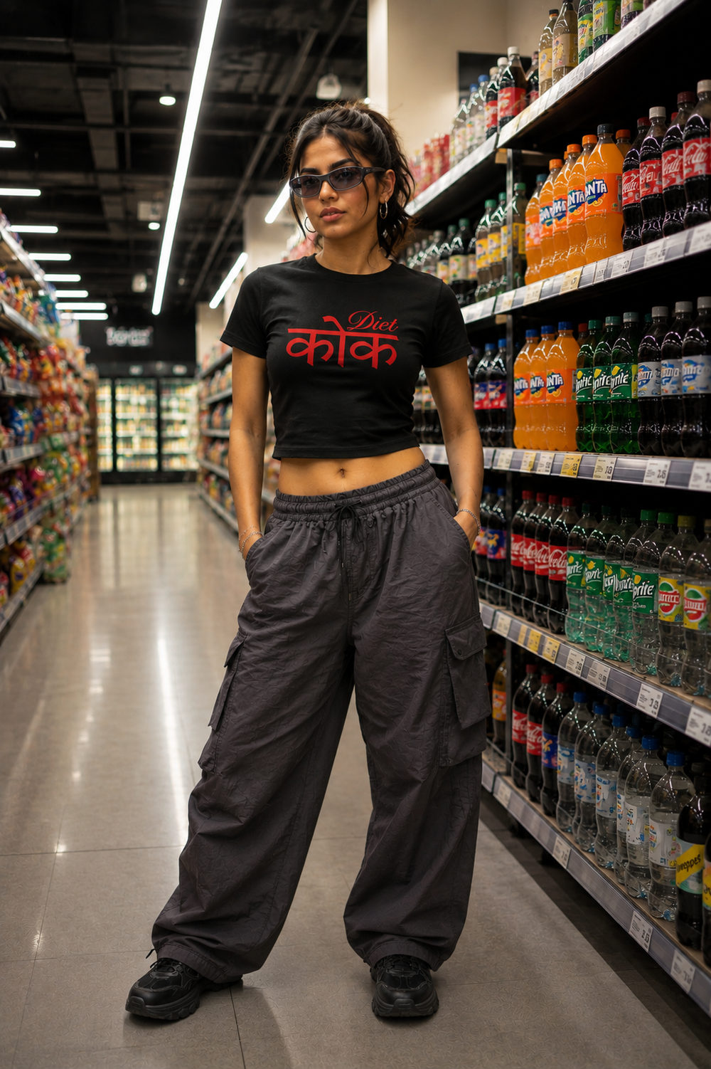 Diet Coke Crop Top