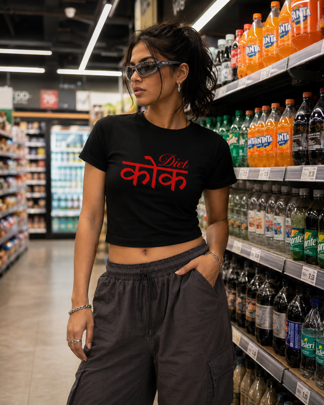 Diet Coke Crop Top