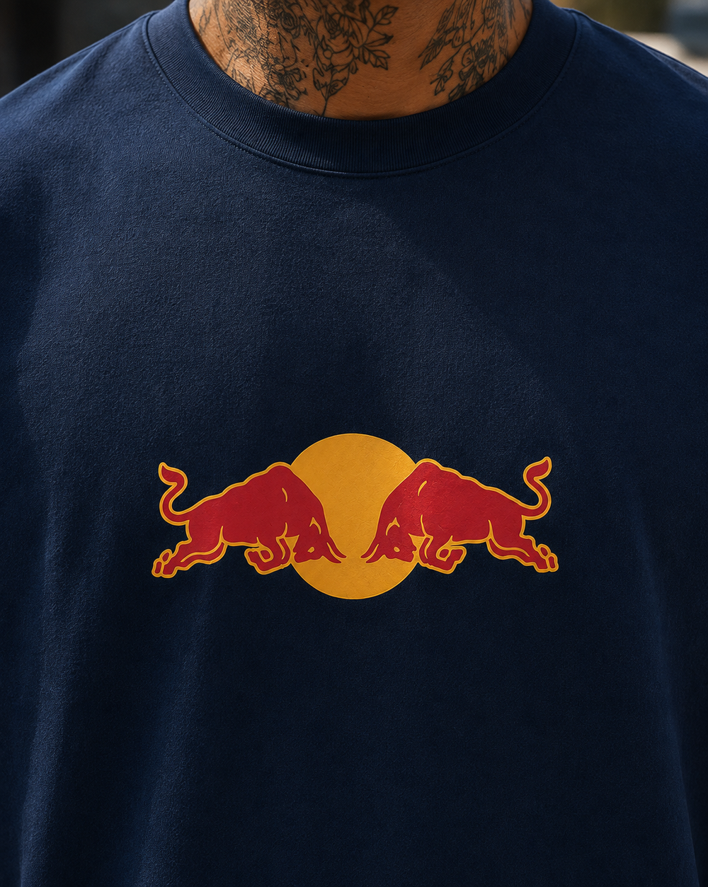 Checo Perez Oversize Navy Blue T-shirt
