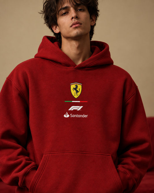 F1 X Ferr Red Hoodie
