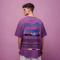 Purple Alpine Gasly oversized F1 T-shirt - Getsetwear