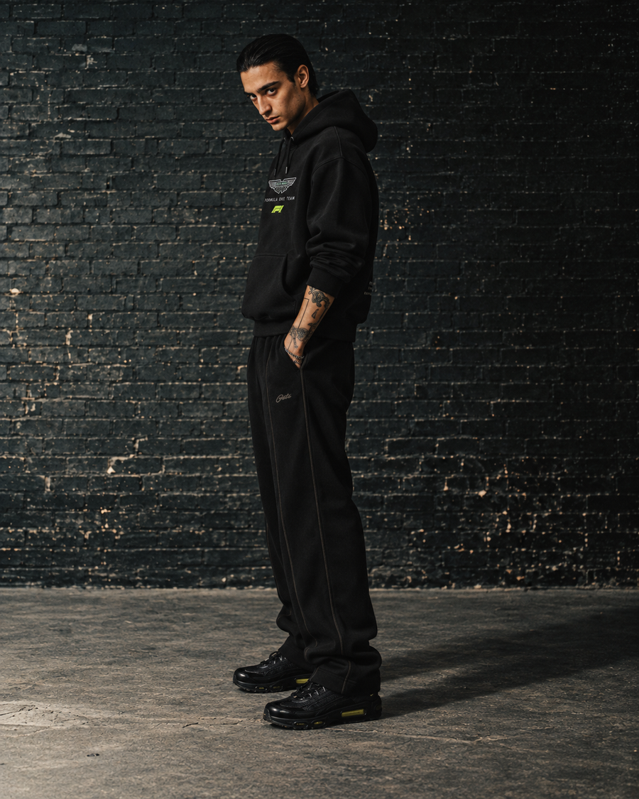F1 X Aston Martin black hoodie