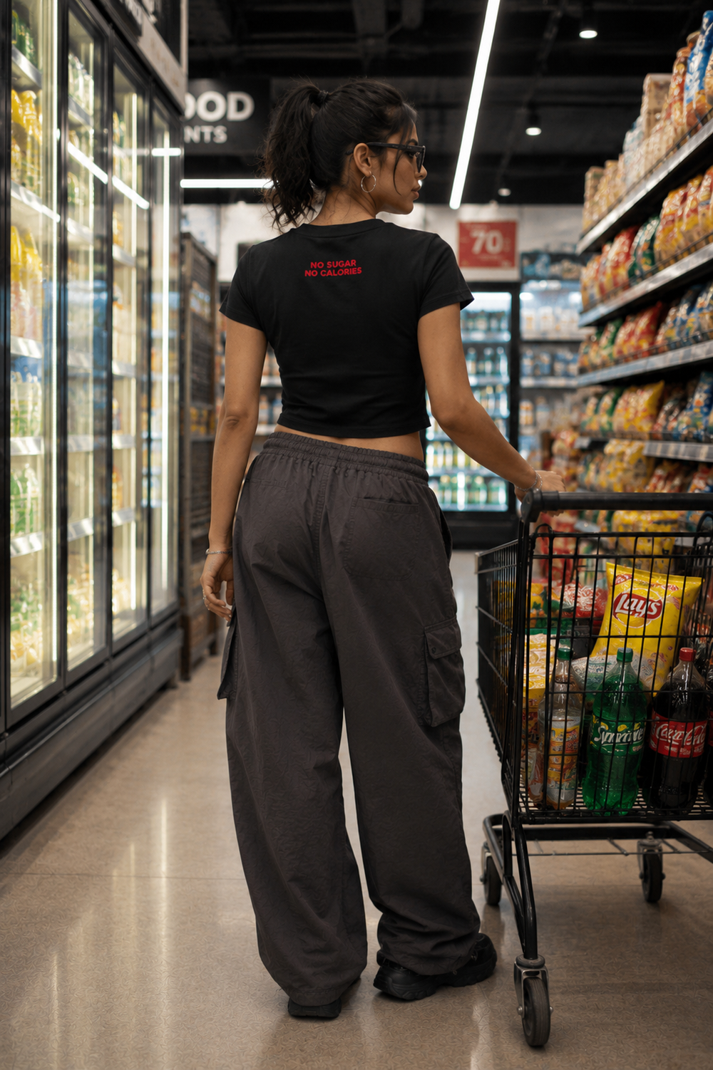 Diet Coke Crop Top