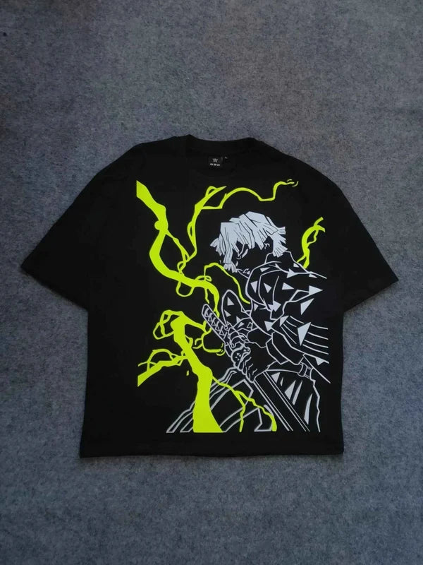 Zenitsu Thunder Oversize Tshirt