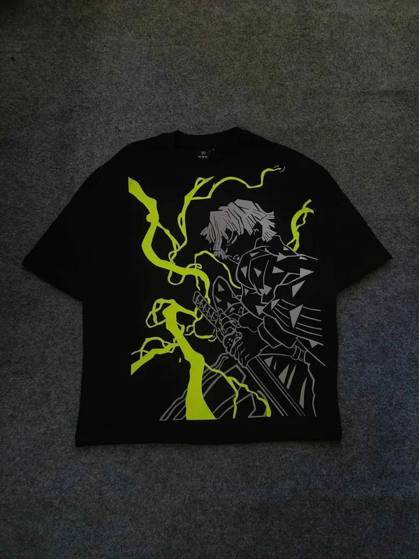 Zenitsu Thunder Oversize Tshirt