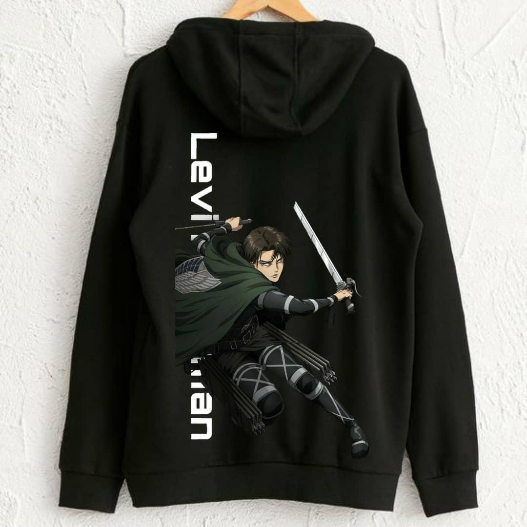 Attack On Titan (levi ackerman) hoodie - Getsetwear
