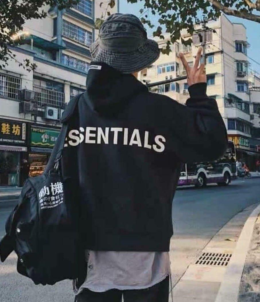 Essential Reflective hoodie - Getsetwear