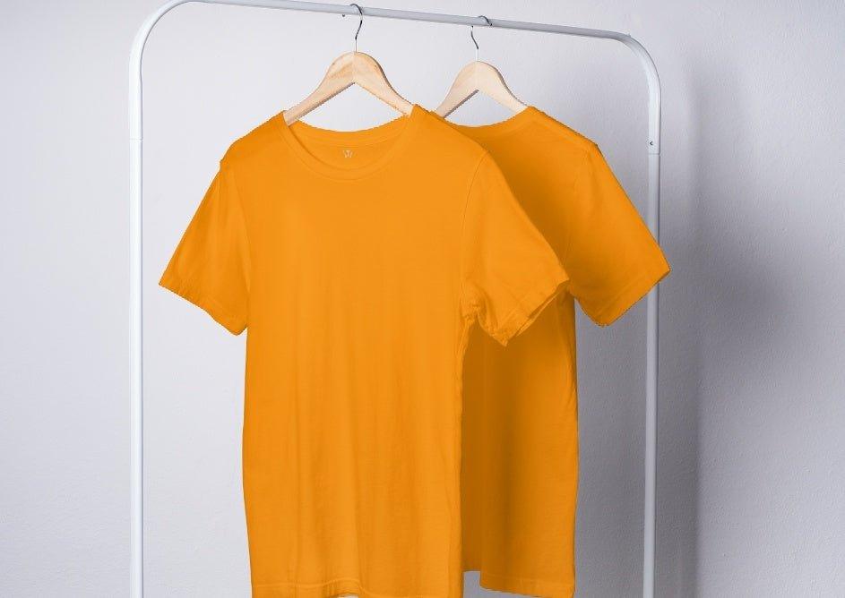 Gold Yellow T-shirt - Getsetwear