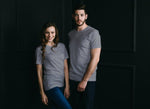 Load image into Gallery viewer, Grey Solid T-shirt - Getsetwear
