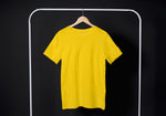 Load image into Gallery viewer, Lemon Yellow Solid Tshirt - Getsetwear
