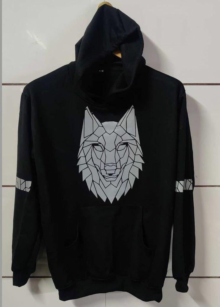 Wolf Reflective Hoodie - Getsetwear